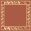 One rug from the 64-pixel tile set — floor, wall, counter and rug were all generated together as one batch.